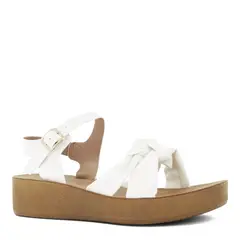 IMPULS - Sandalias con plataforma Mujer Jesy04 Blanco