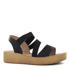IMPULS - Sandalias con plataforma Mujer Jesy03 Negro