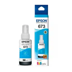 EPSON - TINTA T673 CIAN 70ML 6500 PAG PN T673220-AL