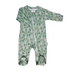 WAWA PIMA - PIJAMA BEBE NIÑO-NIÑA CON PIE PLAY FULL CACTUS