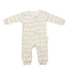 WAWA PIMA - PIJAMA BEBE NIÑA SIN PIE GARDEN FLOWERS