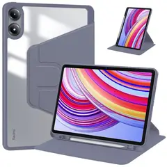 GENERICO - Funda para iPad 102 Magnética 360° + portalápiz Lavanda Antishock