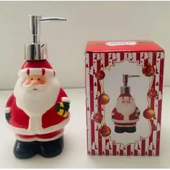 GENERICO - Dispensador de Jabón Navideño diseño de Papa Noel