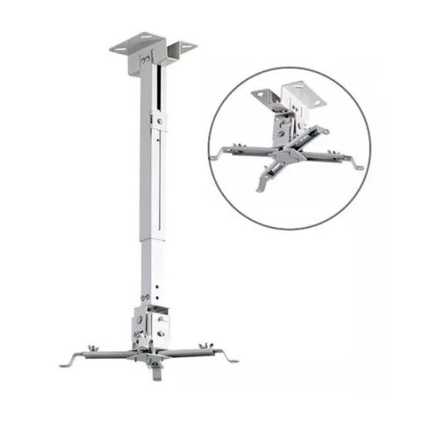 RACK SOPORTE PARA PROYECTOR DE TECHO AJUSTABLE 43 - 65 CM
