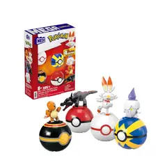 POKEMON - Mega Construcción Equipo de Entrenador Tipo Fuego