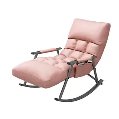 GENERICO - SILLA SOFÁ MECEDORA RECLINABLE PALO ROSA