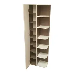 HOGAR & SPACIOS - HYS ZAPATERA MORGAN 14 ZAPATOS BLANCO