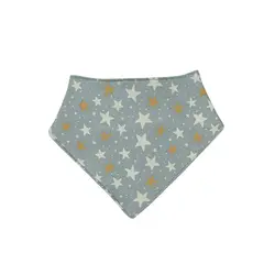 WAWA PIMA - BANDANA BEBÉ 100% ALGODÓN PIMA Y FORRO DE FELPA - SPRING STARS
