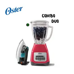 OSTER - Combo Licuadora BLSTKAG-MPB y Plancha Clásica