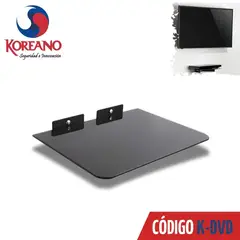 Rack Repisa de Vidrio templado 4mm para DVD Blue ray Deco K-DVD