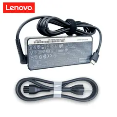 LENOVO - Cargador Tipo C 65W 20V Original - Cable USB-C Rápido