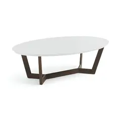 HOGAR & SPACIOS - HYS MESA CENTRO BURKE BLANCO