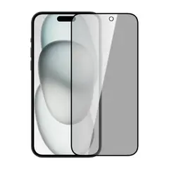 GENERICO - Protector de Pantalla para iPhone 16 Anti Espía Mica de Vidrio