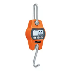 Truper - Balanza electrónica colgante, de pilas, 300 kg