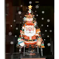 GENERICO - Pegatinas Navideñas - Decora tus ventanas