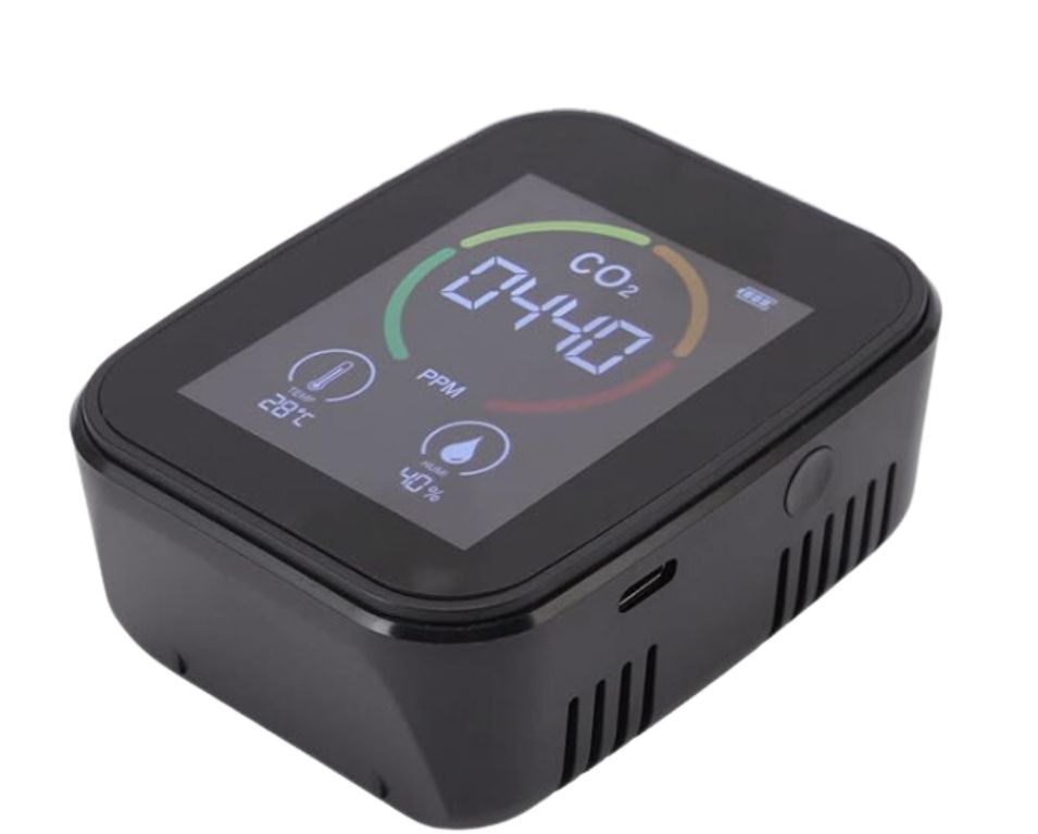 Medidor De Humedad CO2 y Temperatura