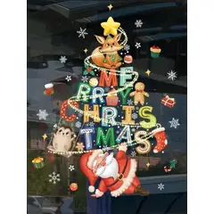 GENERICO - Pegatinas Navideñas - Decora tus ventanas