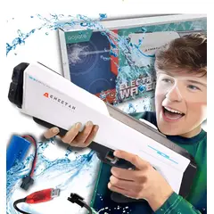 GUND - Juguete Pistola De Agua Eléctrica Para Niños Blanco