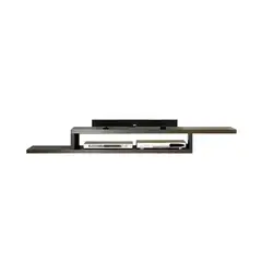 HOGAR & SPACIOS - HYS CENTRO DE ENTRETENIMIENTO AUBIN HASTA 42 GRIS OSCURO