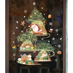 GENERICO - Pegatinas Navideñas - Decora tus ventanas