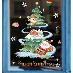 GENERICO - Pegatinas Navideñas - Decora tus ventanas