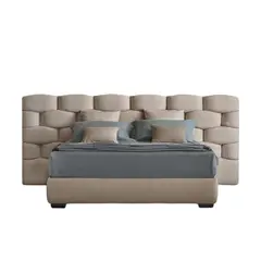 HOGAR & SPACIOS - HYS CABECERA KING BRICK BEIGE