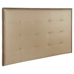 HOGAR & SPACIOS - HYS CABECERA QUEEN EGIPCIO MADERA