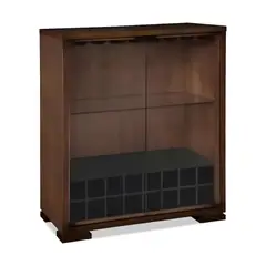 HOGAR & SPACIOS - HYS BAR CORDOBA 2 NIVELES MARRON OSCURO