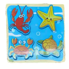 GENERICO - Rompecabezas de Madera Animales del Oceano