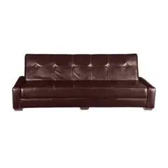 HOGAR & SPACIOS - HYS SOFA CAMA 3 CUERPOS GIONIA MARRON
