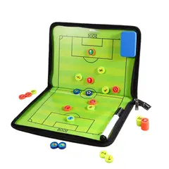 GENERICO - Tablero Táctico de Futbol Con Estuche y Fichas Magnéticas