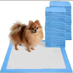 GENERICO - Pañales desechables para el piso para mascotas talla M