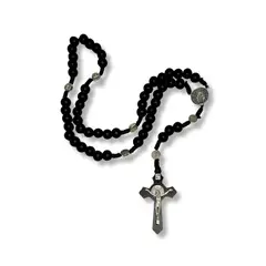 SANTORAL - Rosario Medalla de San Benito - Olivo