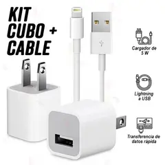 GENERICO - Cargador Completo Compatible Para Iphone 5w