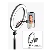 GENERICO - Aro De Luz Led 30 Cm + Trípode 1.6 Mts Fotos Videos