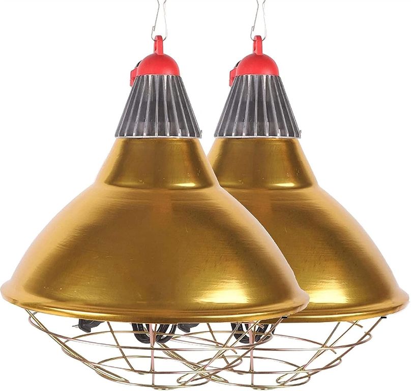 Lámpara protector grande de foco infrarrojo de aluminio para granja