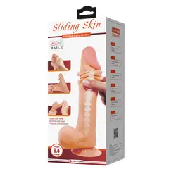 BAILE - Dildo Realista Piel Deslizante y Articulado 24cm Ø 5cm Consolador