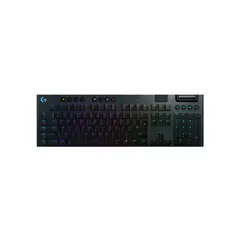 LOGITECH - Teclado Gamer G915 Inalámbrico Mecánico Negro