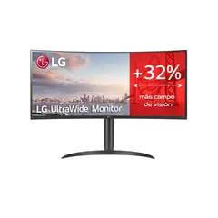 LG - MONITOR ULTRAWIDE 34WQ75C-B QHD 34 IPS CURVO