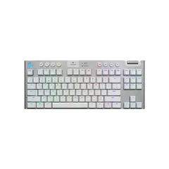 LOGITECH - Teclado Gamer G915 TKL Inalámbrico Mecánico Blanco