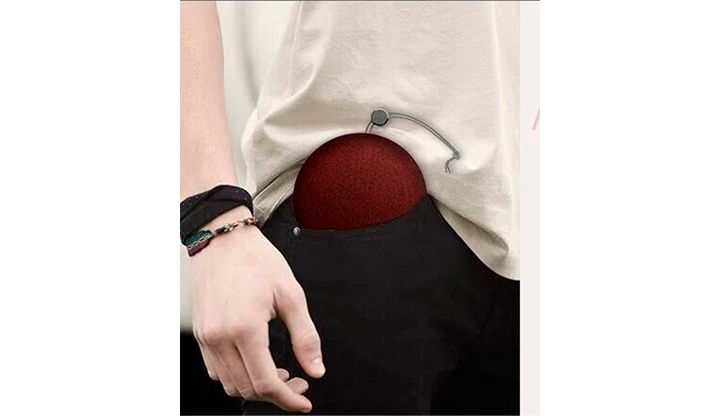 PARLANTE BLUETOOH PORTATIL COLOR ROJO