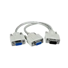 XTECH - CABLE MULTIPLE VGA MACHO A 2 - VGA HEMBRA PN XTC-325