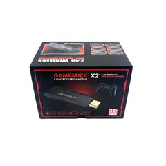 PREMIUM - Consola de juegos X2 mando inalámbrico recargable 64G 37000 juegos