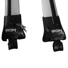 GENERICO - BARRA TRANSVERSAL 120CM SILVER CON LLAVE