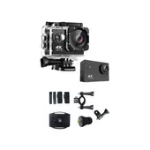 PREMIUM - Cámara Deportiva de acción 4k 16 Mp Wifi Acuático Deportes Videos