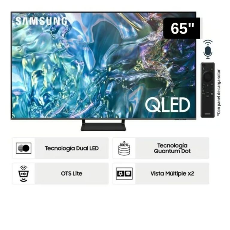 Televisor QLED Tizen OS Smart Tv 65 4K QN65Q60DAGXPE