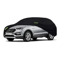 FUNCOVER - Cobertor Camioneta Hyundai Santa Fe Funda Negro Impermeable