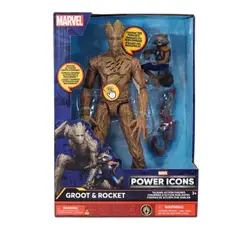 DISNEY - Muñecos Interactivos Groot & Rocket