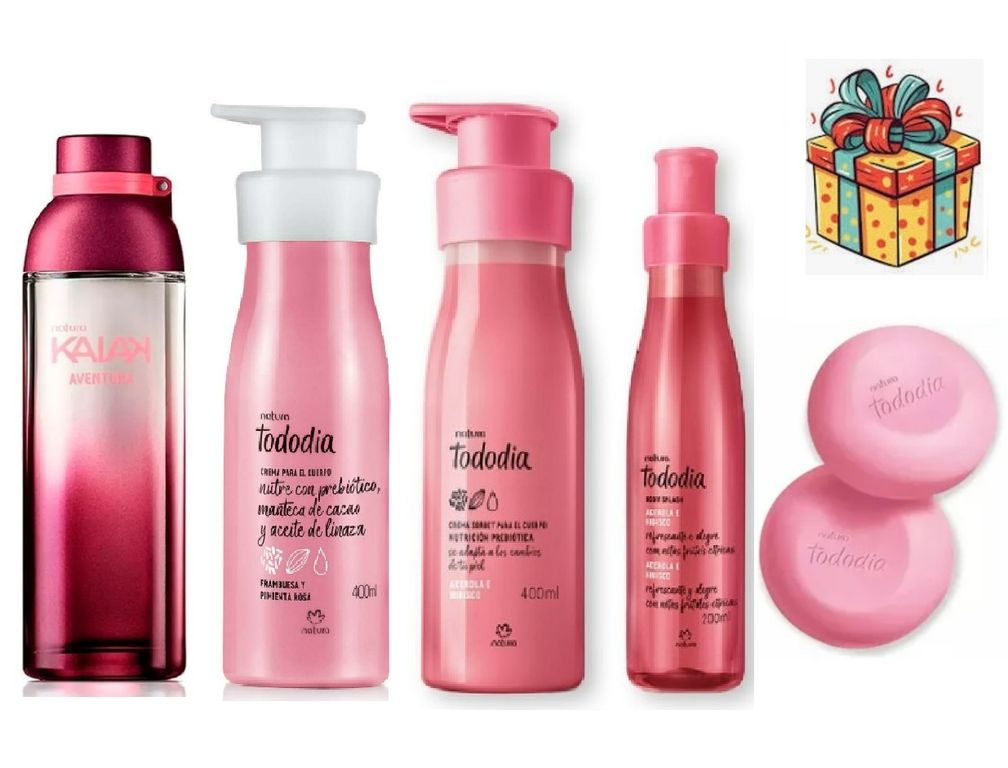 Kaiak aventura fragancia de mujer + kit tododia y regalo