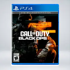 ACTIVISION - VIDEOJUEGO CALL OF DUTY BLACK OPS 6 ps4